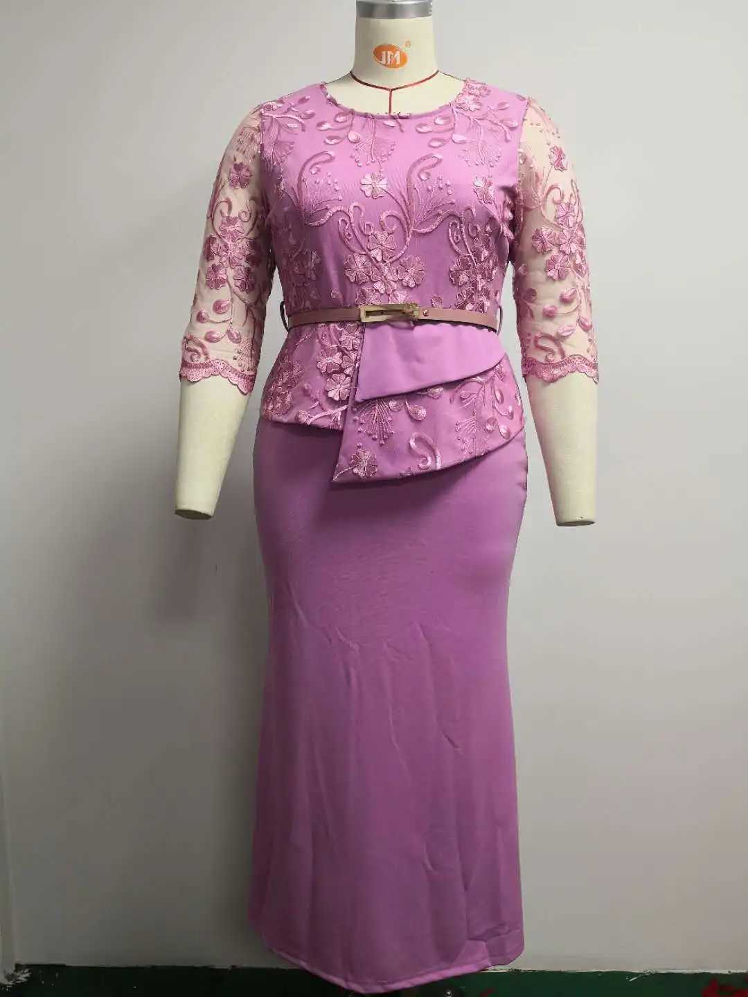 Plus size Dresses Plus Size Turkey Style African Party Evening Wedding Dresses For Women Y240510