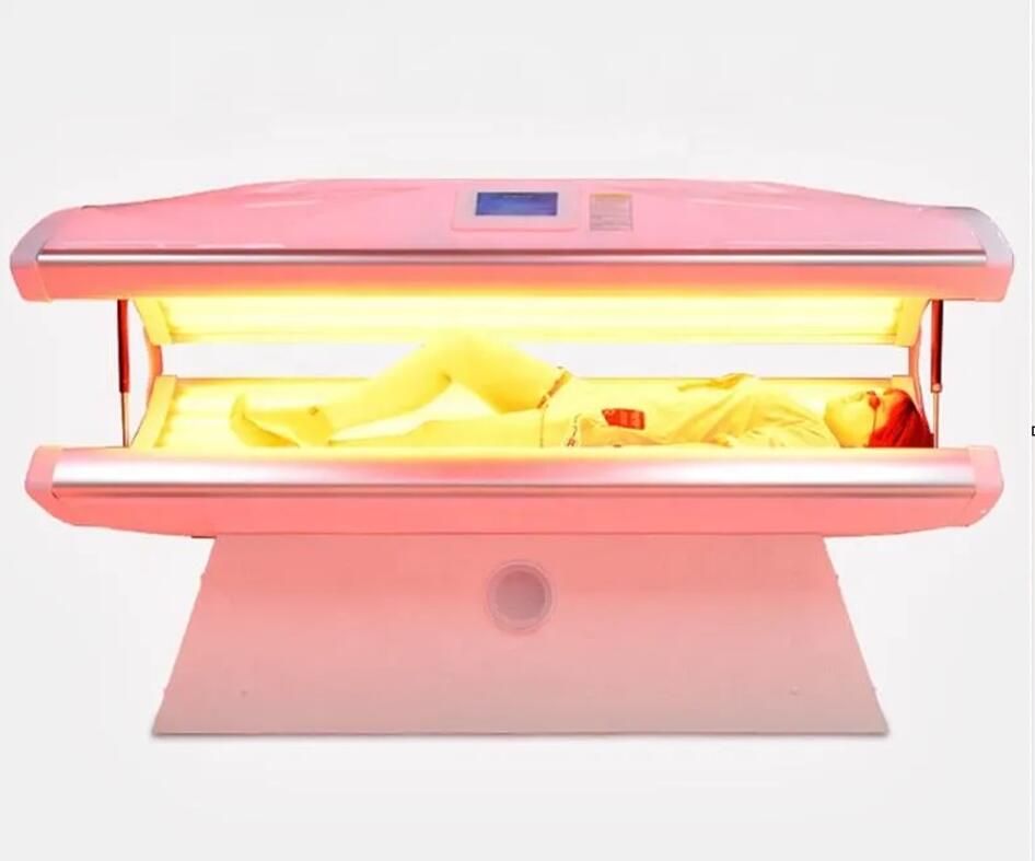 upgrade Red LED Light Photodynamic PDT whitening and Tanning Spa Capsule 660/850nm Cabin skin Rejuvenation wrinkle removal Hybrid Solarium beauty mach