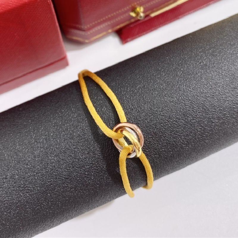 for womens Fashion bracelet Mens 316L Stainless Steel Trinity ring string Bracelet three Rings hand strap couple bracelets Z260313