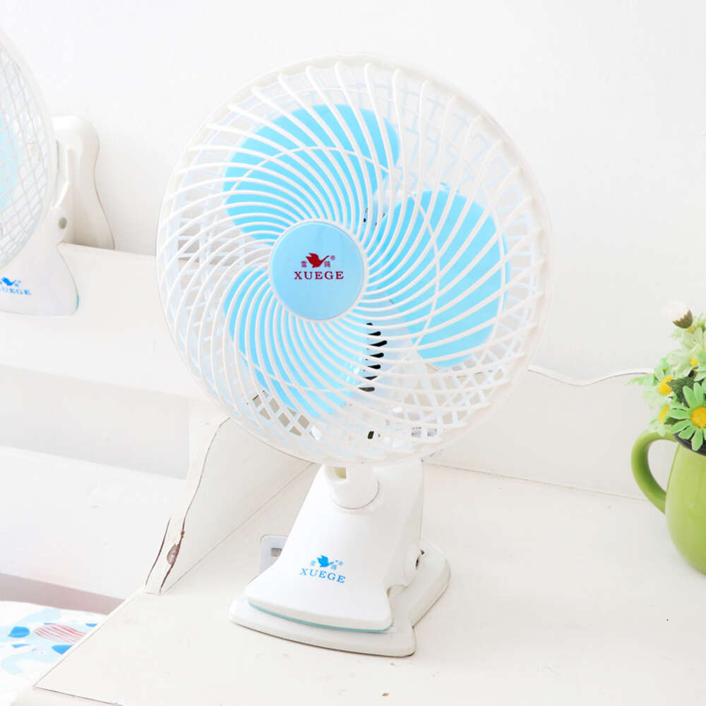 Electric Fan 180 Swinging Head Clip Multi functional Bedhead Desktop Student Dormitory Office Mini high air volume.