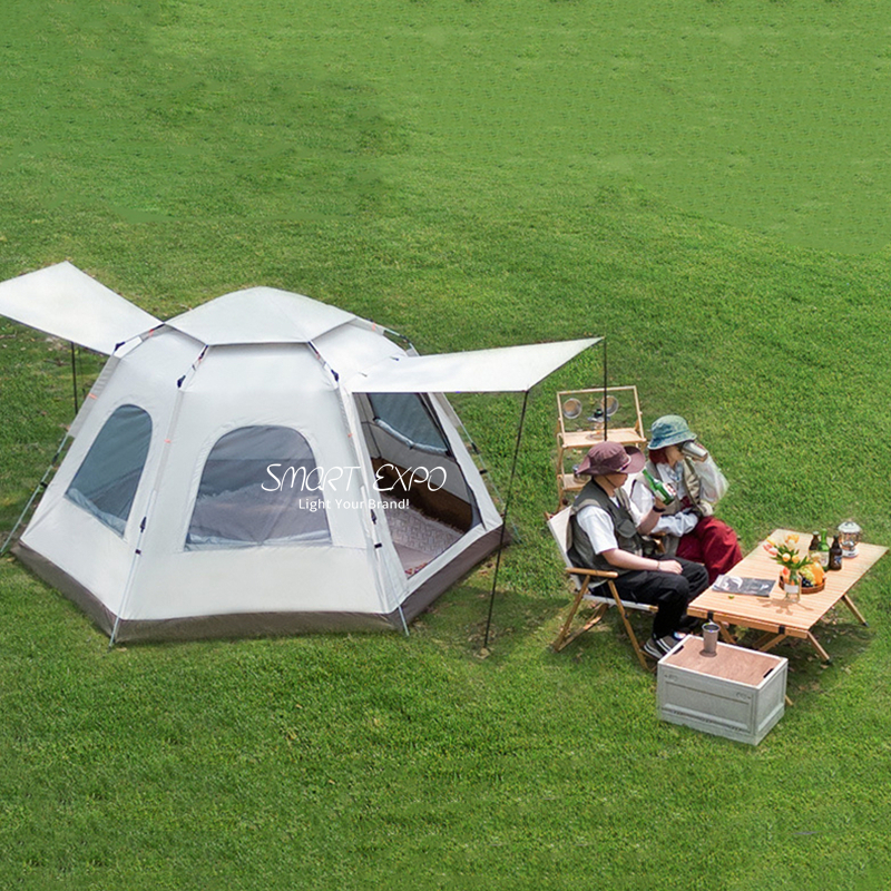 Automatic Speed-Opening Camping Tent Portable Folding Waterproof Sunscreen Shade OS03