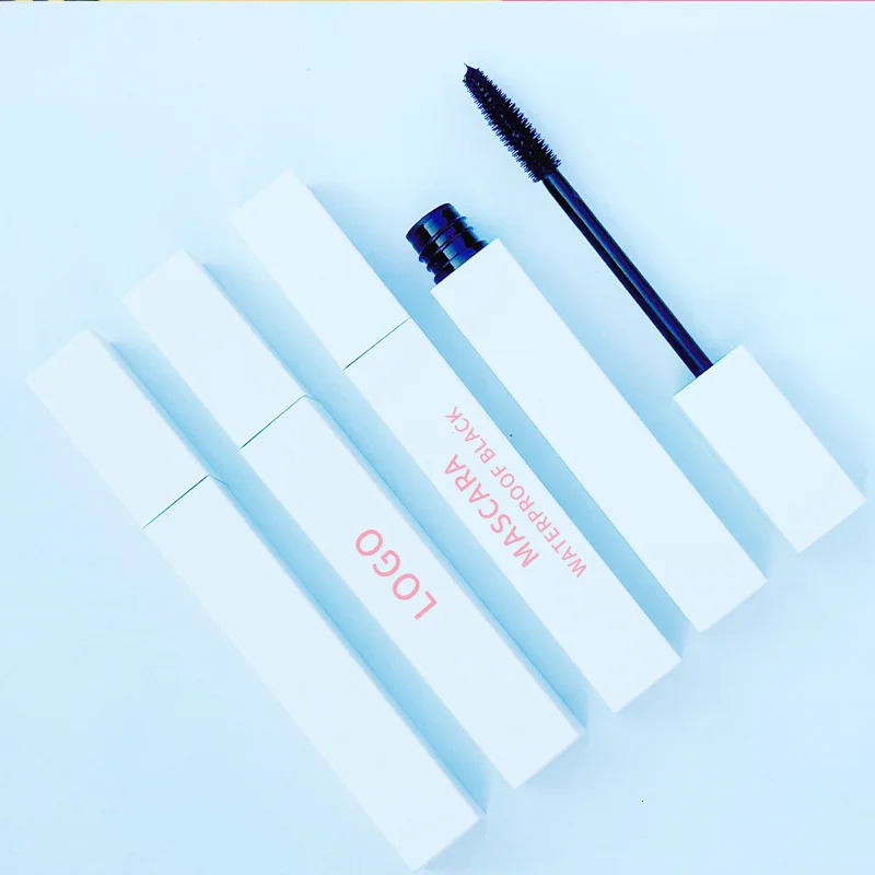 Waterproof Black Mascara Private Label Eyelashes Extension 4D Non-smudge Anti-sweat Makeup Cosmetic 10pcs 240428