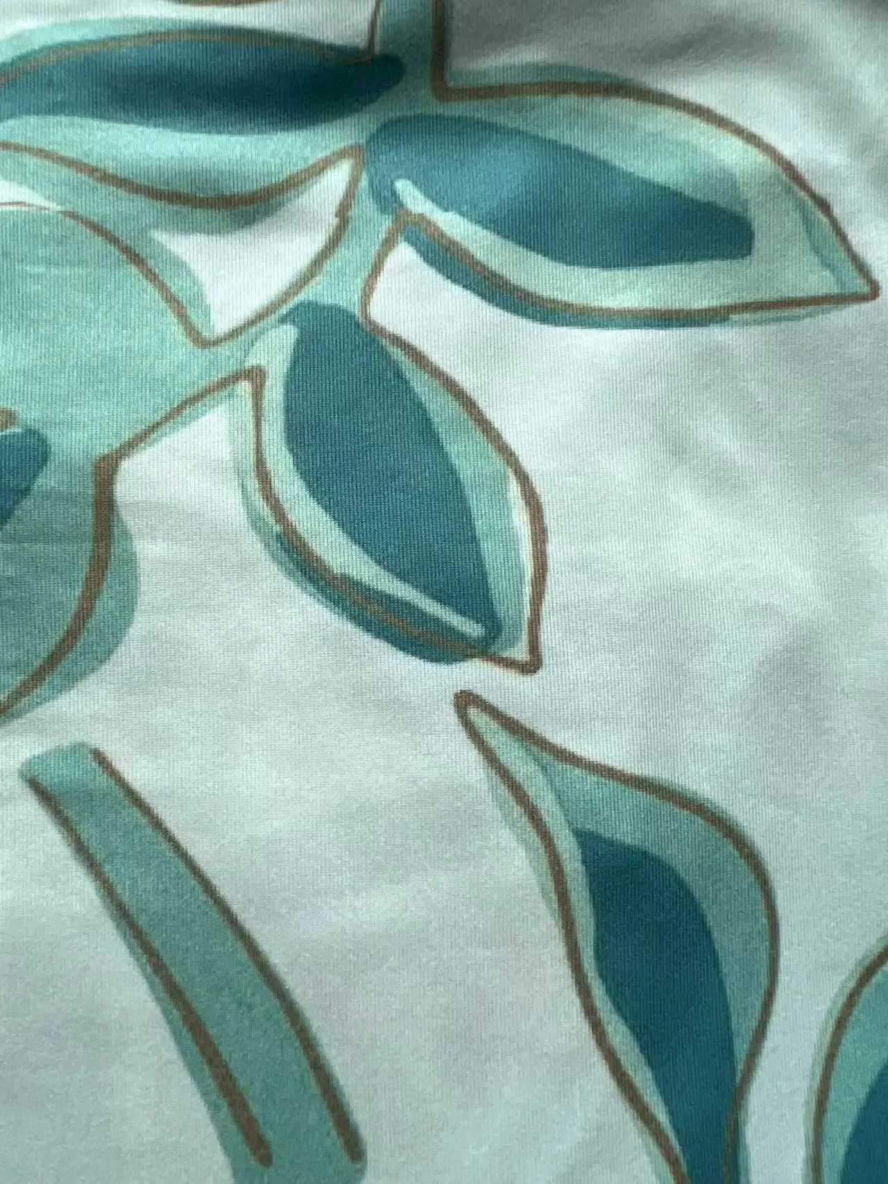 Plus size Dresses 2024 European and American Plus Size womens cross-border summer new V-neck flower printed short slved dress Y240510