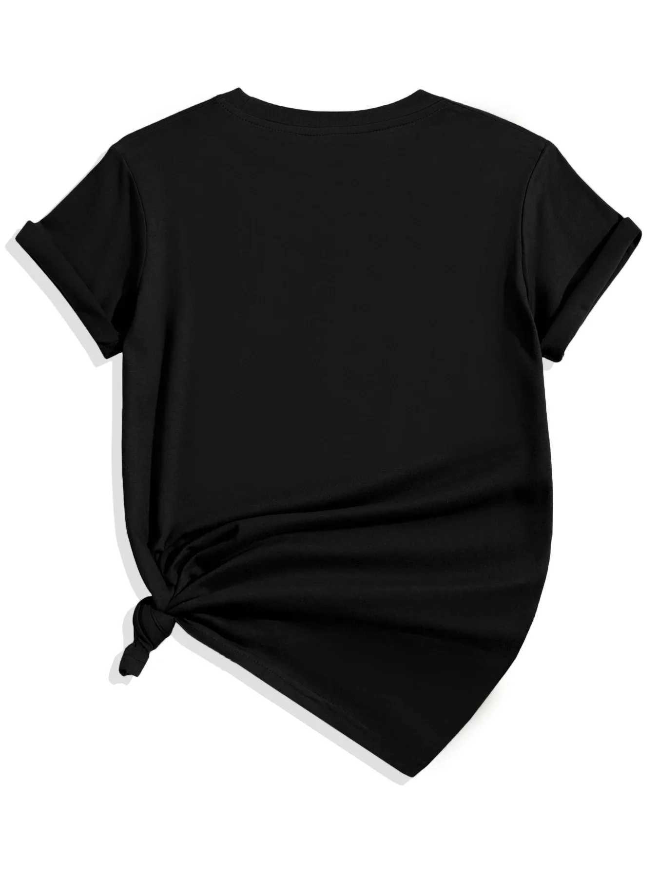 Women's T-Shirt Y2k Short Slves Summer Loose T-Shirt Milano Italy Letter Print T New Casual Crew Neck Fashion Summer Tops Womens Clothing Y24