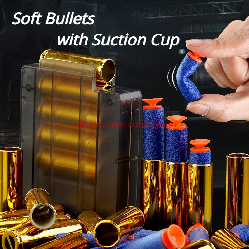 DIY Sniper Rifle Soft Bullets with Scope Assembleable Shell Ejection Manual Foam Dart Suction Cup Toy Gun Outdoor Cs Game Prop Toy for Adult Birthday 