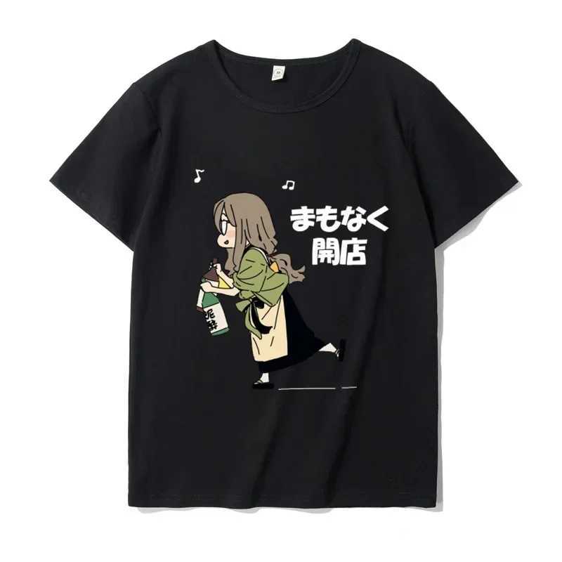 Women's T-Shirt TShirts Japanese Anime Cartoon T-shirt Summer Blouse Clothes Female Y2k Shirts Tops Apparel Kawaii Ts Lycoris Recoil Graphic Y240
