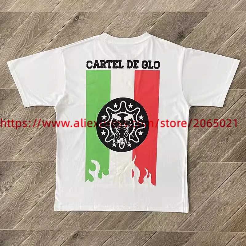 Men's T-Shirts Glo Gang Boyz T-Shirt Men Women Short Slves T Digital Direct Spray Printing T Shirt T240508