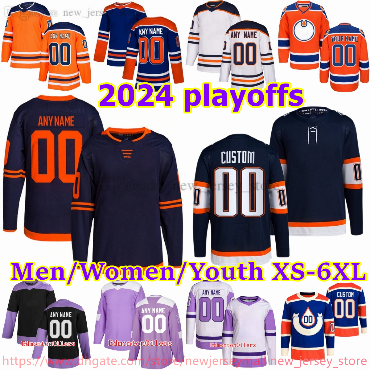 97 Connor McDavid Jersey 2024 Ice Hockey Jerseys Stitch 29 Leon Draisaitl 99 Wayne Gretzky Ryan Nugent-Hopkins Darnell Nurse Mark Messier Zach Hyman Skinner Home away