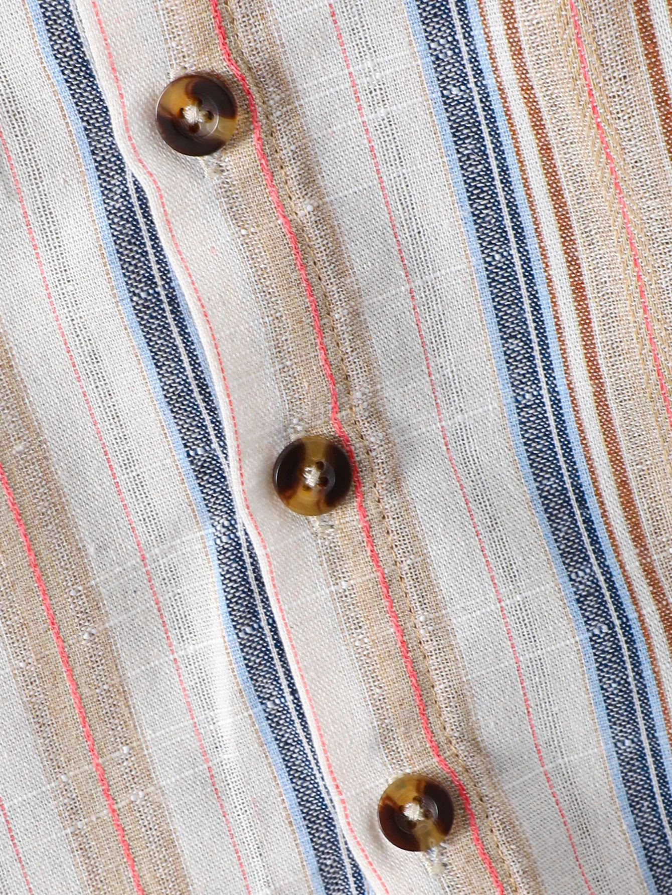 Two-Piece Boys Color Vertical Print Material Short-Sleeved Open-Front Lapel Shirt And Casual Quarter Pants Summer Style 240428