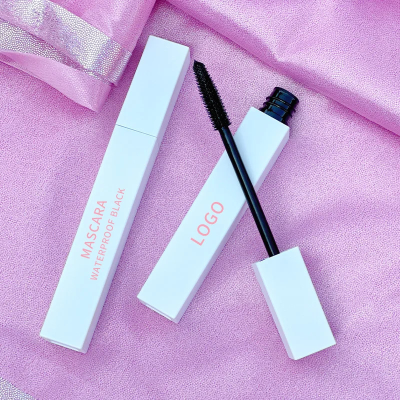 Waterproof Black Mascara Private Label Eyelashes Extension 4D Non-smudge Anti-sweat Makeup Cosmetic 10pcs 240428