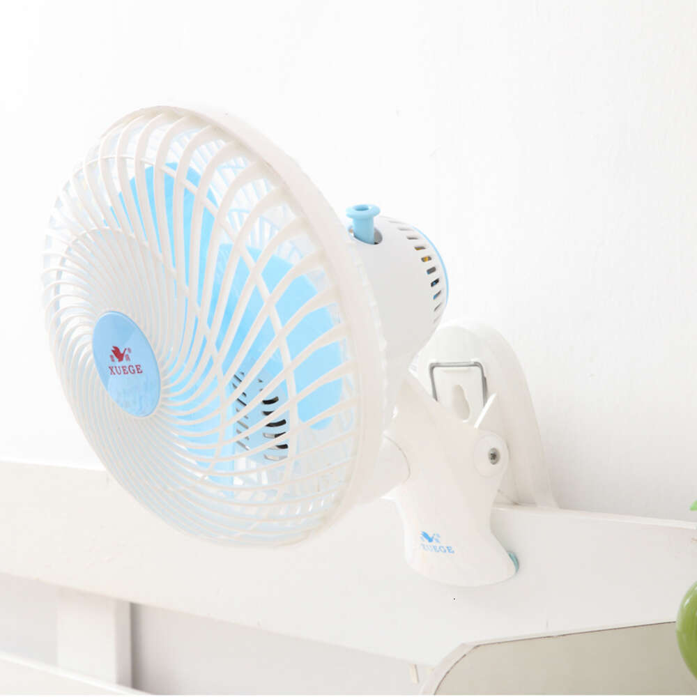 Electric Fan 180 Swinging Head Clip Multi functional Bedhead Desktop Student Dormitory Office Mini high air volume.