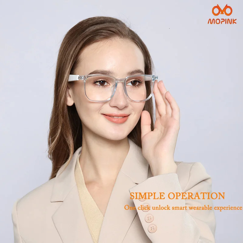 Smart Glasses Wireless Bluetooth HandsFree Calling Music Headphones With Microphone Motion Ser Stereo 240506