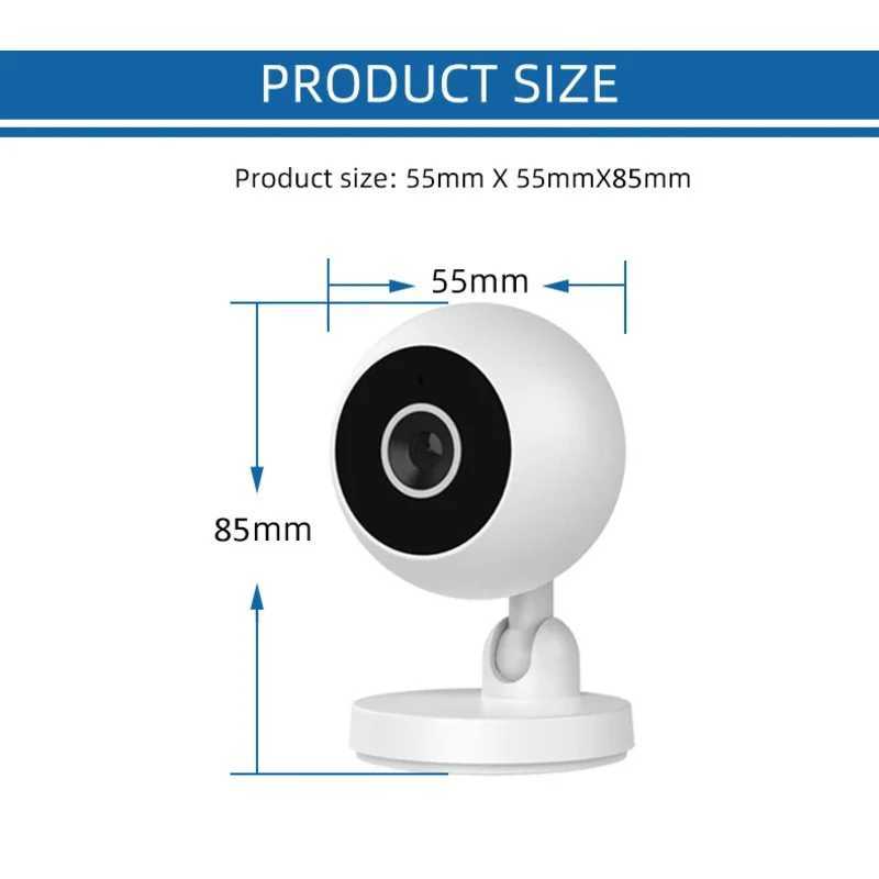 IP Cameras A2 WiFi mini camera high-resolution two-way walkie talkie infrared night vision remote control WiFi intelligent IP camera monitoring d24051