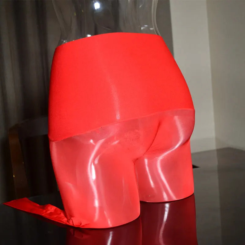 Sexy tools sexy mens pantyhose with silicone massage for the penis Sheeh shiny smooth socks U-shaped conveyor bag sexy tight socks homosexual clothing