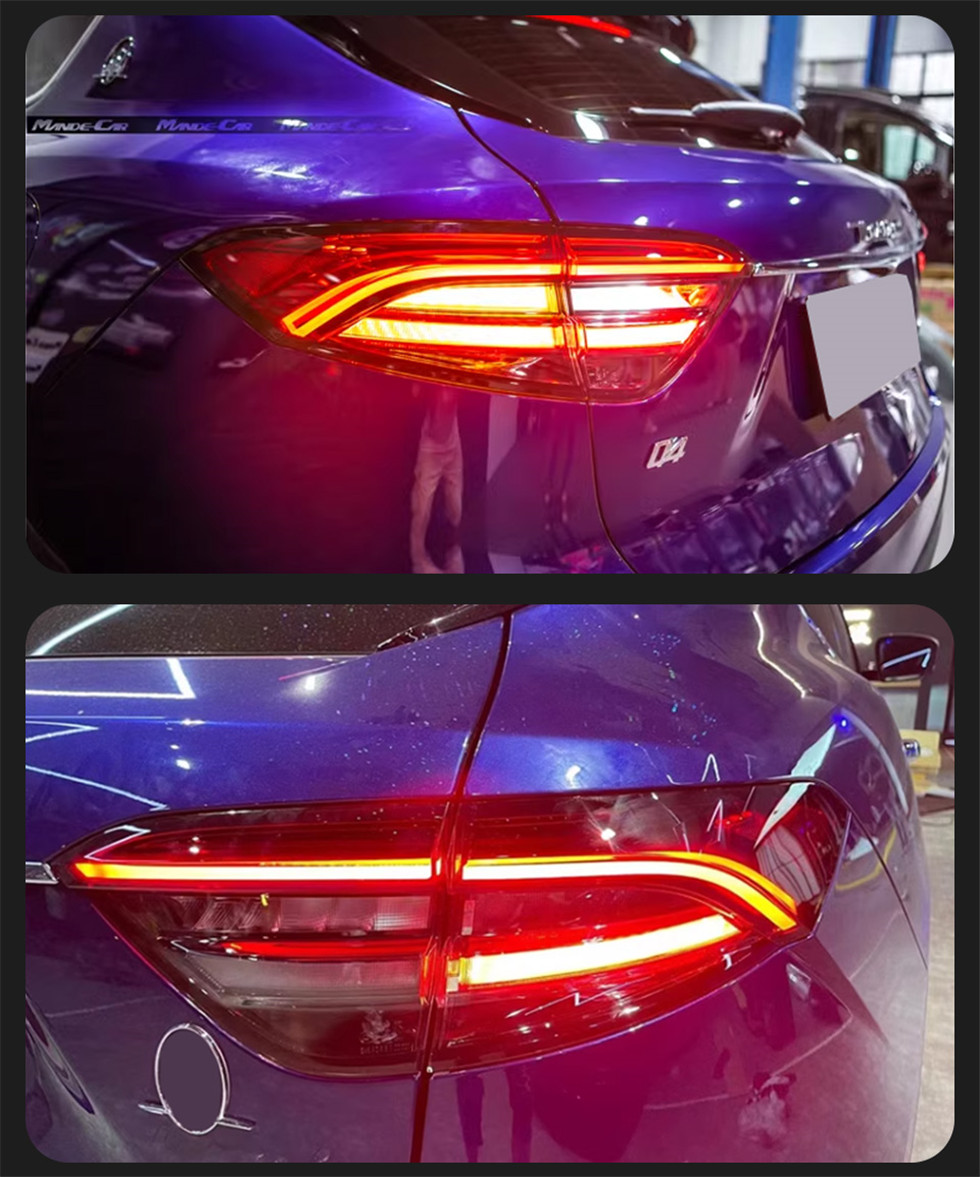 Taillight Assembly For Maserati Levante 20 16-20 20 Styling LED Running Lights Turn Signal Brake Lamp