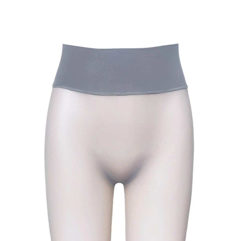 1 piece of summer elastic mens seamless stockings silk high waisted pantyhose sexy solid color mens transparent leggings 240425