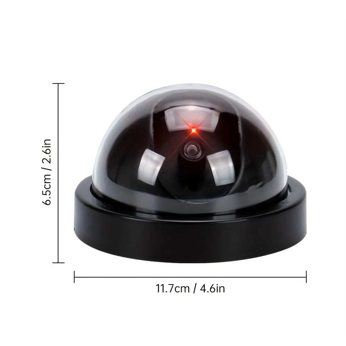 IP Cameras JOOAN dome camera virtual waterproof and secure CCTV monitoring camera with flashing red LED light outdoor indoor analog camera d240510