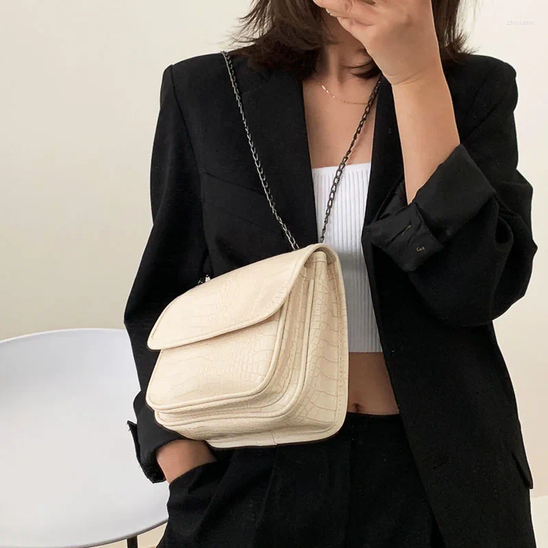 Black Vintage Bags, Designer Shoulder Handbags, Women's Soft Flap Crossbody Bag Chain Messenger Purse New Free Delivery Designer Bag