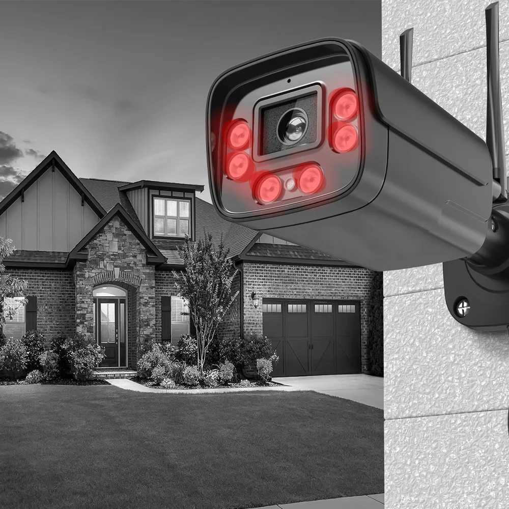 IP Cameras 2MP 5MP 8MP AHD cameras video security cameras IR-CUT night vision indoor outdoor facial and car detection d240510