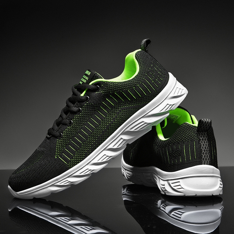 mesh sports travel Summer casual breathable fashion trendy men versatile running shoes free shipping Lhshoe