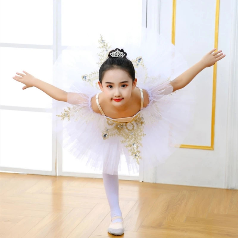 JuJuDance Professional Ballet Costume Classic Ballerina Ballet Tutu Child Kid Girl Adult Princess Tutu Dance Ballet Dress 240510