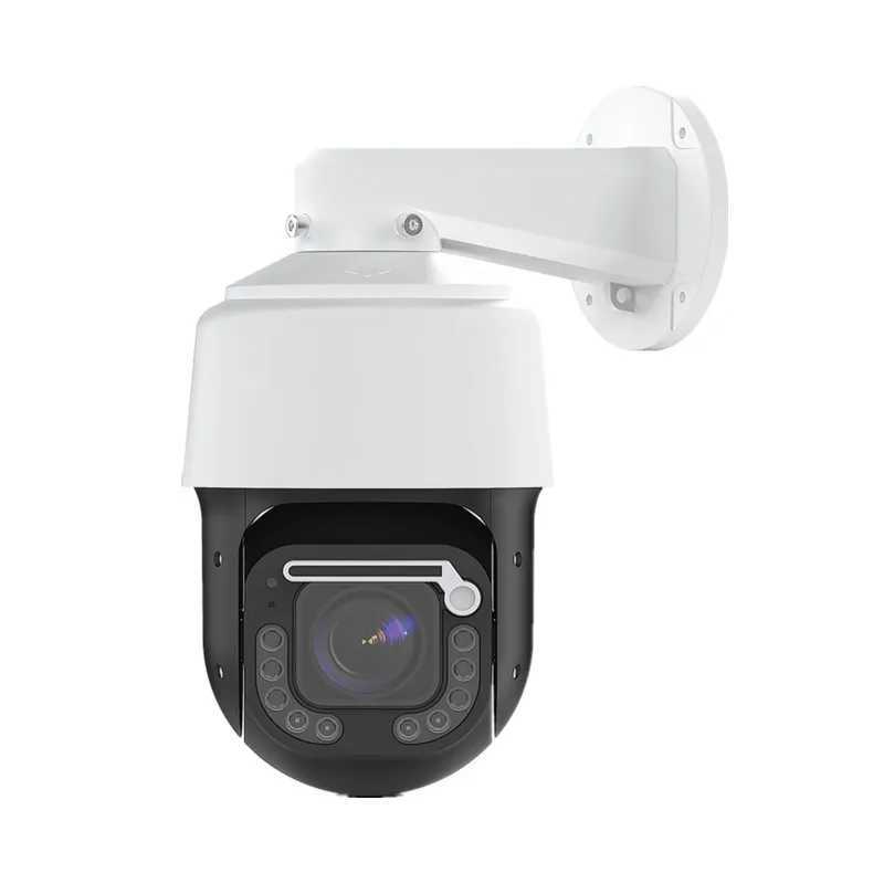 IP Cameras 4K POE high-speed dome PTZ wiper IP camera outdoor 990X zoom Ai car body tracking camera Hikvision protocol 8MP CCTV camera J241128