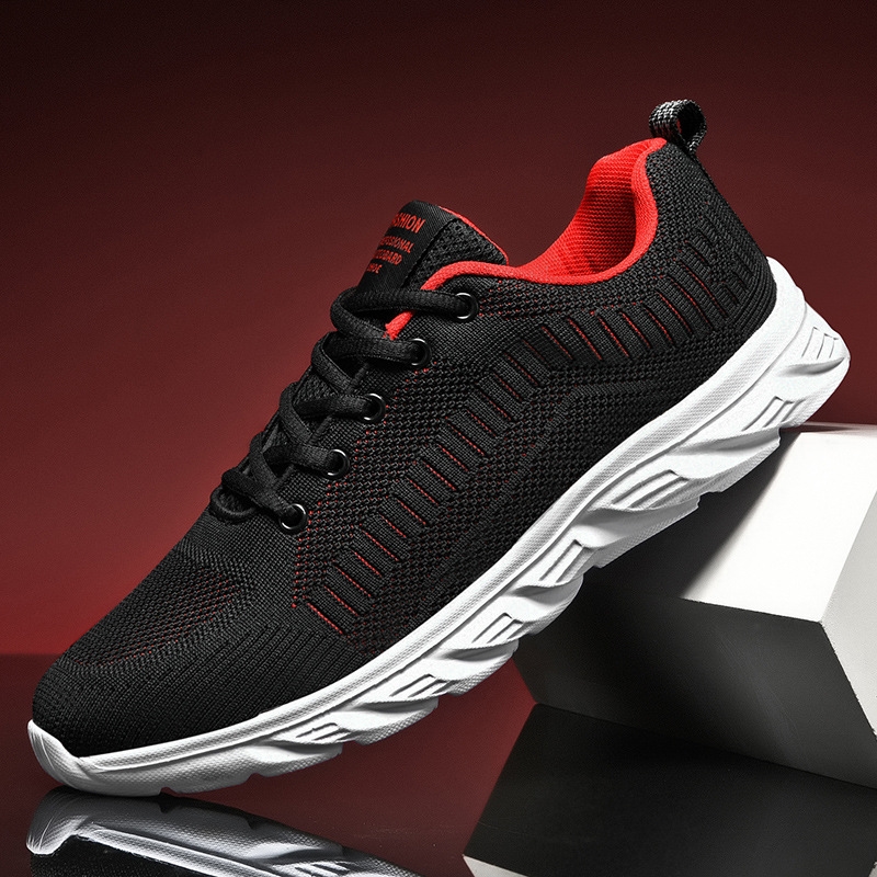 mesh sports travel Summer casual breathable fashion trendy men versatile running shoes free shipping Lhshoe