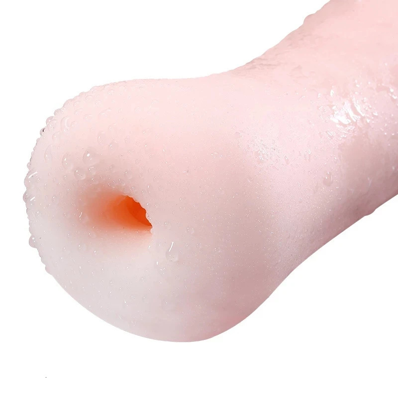 Soft Silicone Realistic Anal Artificial Male Masturbator Cup Adult Sex Toys for Men Intimate Erotic 240423
