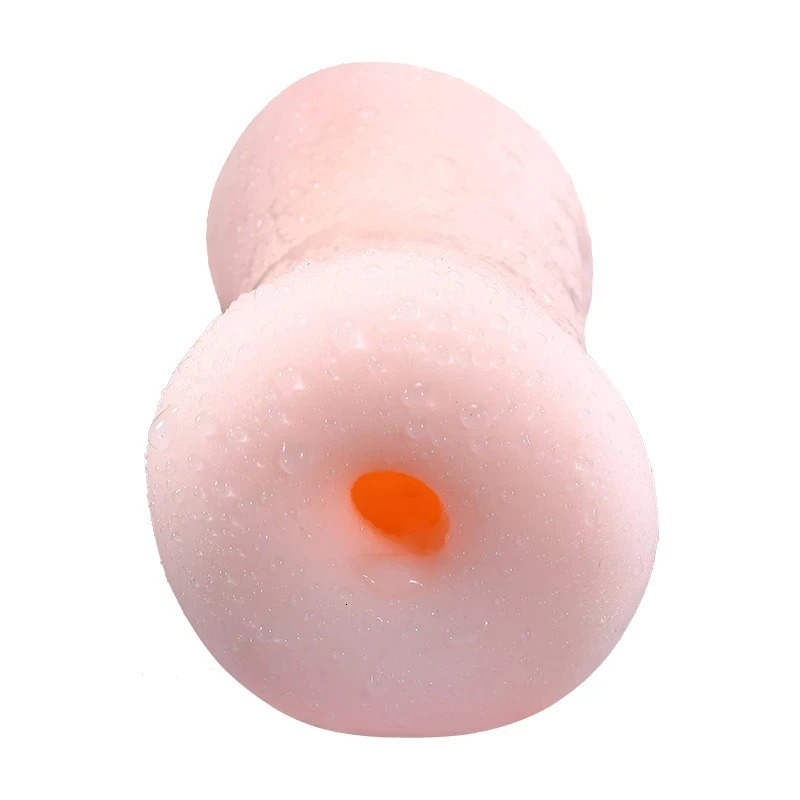 Soft Silicone Realistic Anal Artificial Male Masturbator Cup Adult Sex Toys for Men Intimate Erotic 240423
