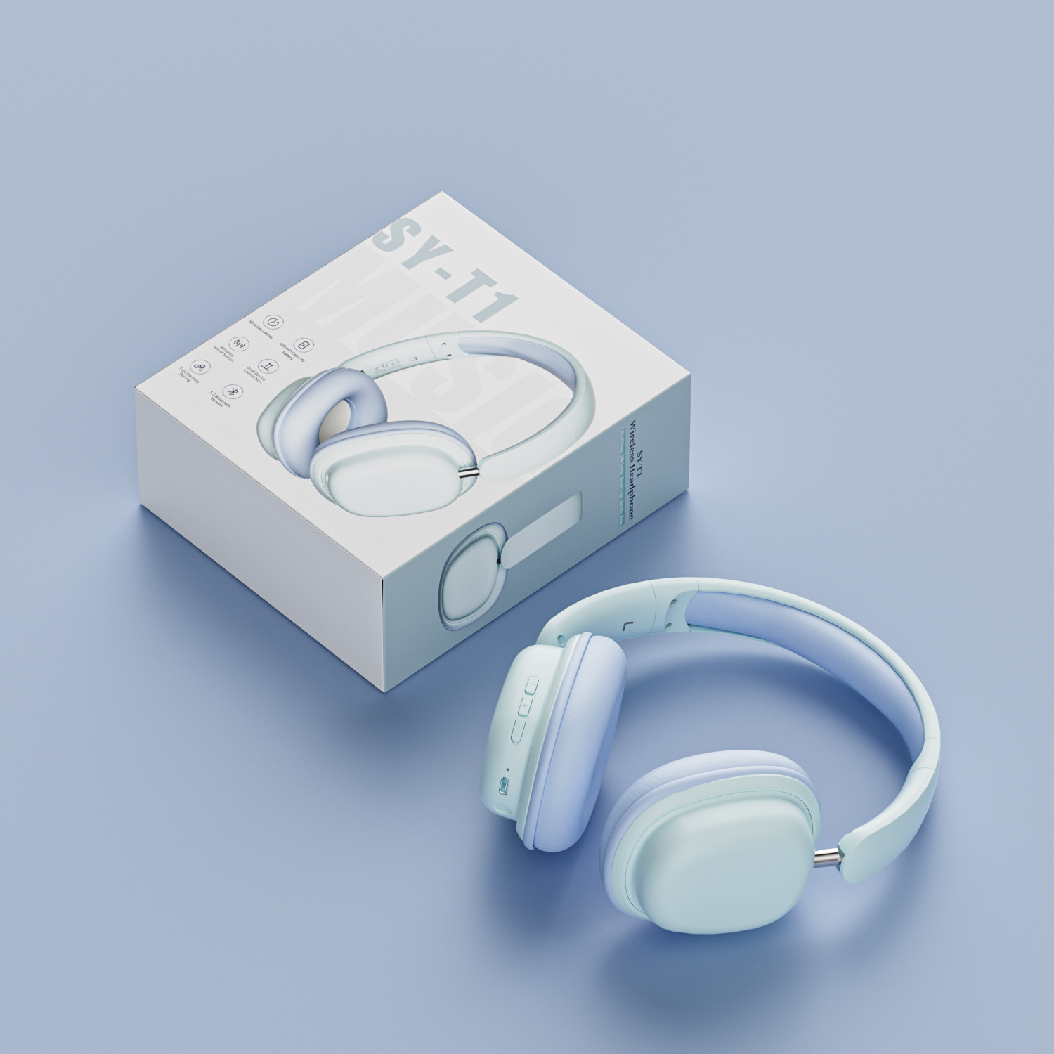 Newly popular wireless earphones, Bluetooth style gaming earphones with high battery capacity, wholesale by brand factories and households
