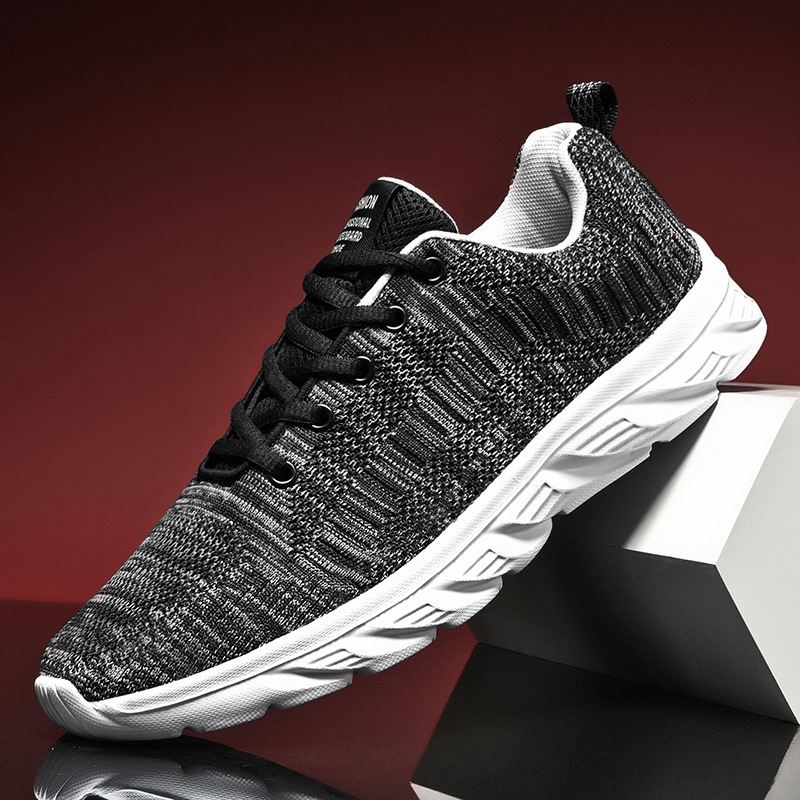 mesh sports travel Summer casual breathable fashion trendy men versatile running shoes free shipping Lhshoe