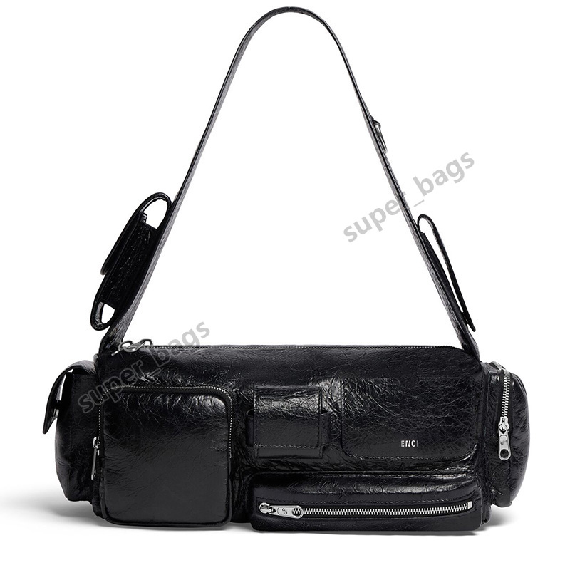 Designer busy bag women handbag purse single shoulder leather functional bags lady tote size 38 or 34cm
