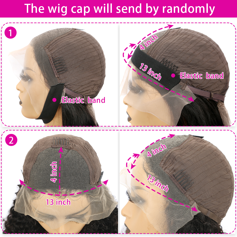 Transparent Body Wave Lace Frontal Human Hair Wig for Black Women 250 Density Preplucked Glueless 13x6 Lace Frontal Wig Baby 26inch