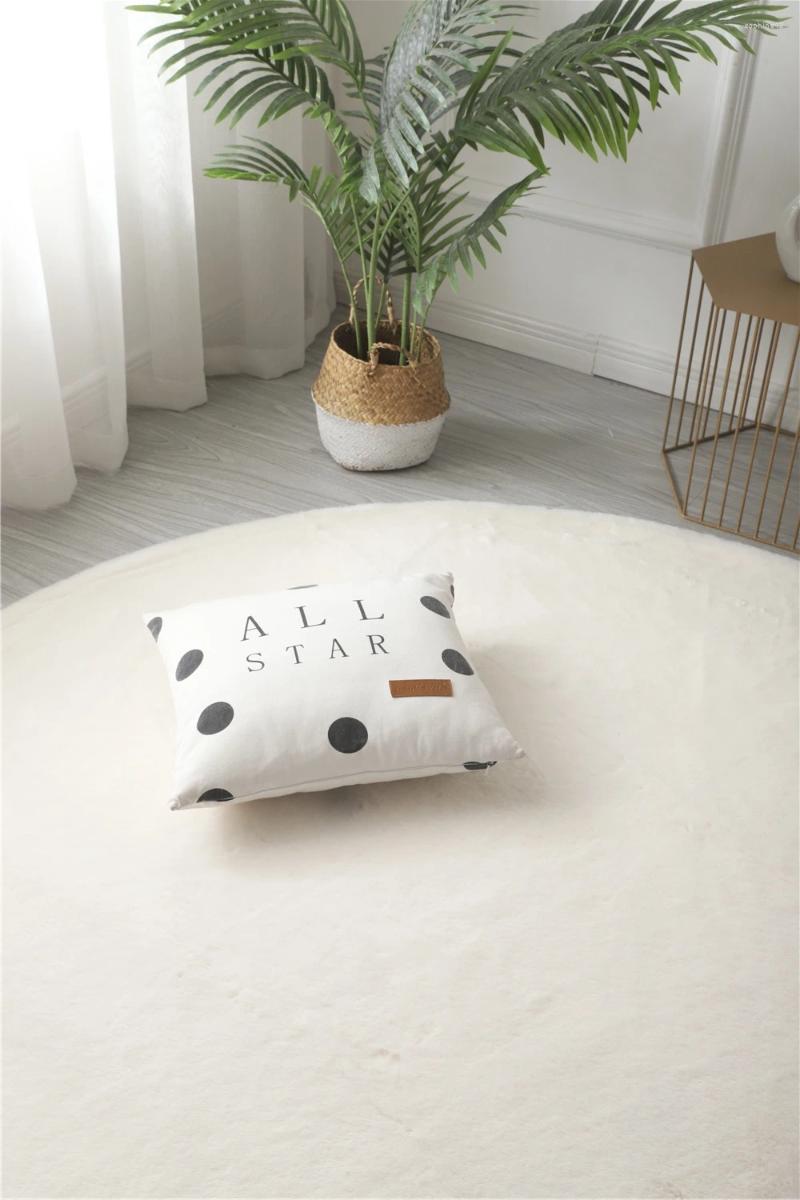 Carpets Ultra Soft Faux Fur Area Rugs For Living Room Fuzzy Rug Fluffy Bedside Carpet Floor Boy Cushion H260226