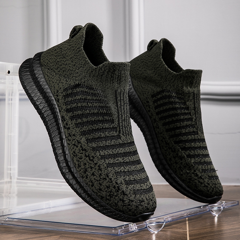 Breathable Mesh hot Men's Running Shoes: Trendy 2024 Designer Fashion Casual Sports Shoes