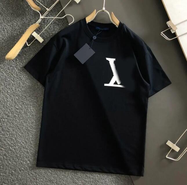Summer fashion brand men women designer high quality clothing letter round neck short sleeve men's and women's casual T-shirt tops