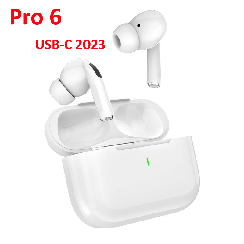 TWS Wireless Headset Bluetooth Earphones Pro2 USB-C Touch In Ear Sport Handsfree Headphones BT Earbuds With Charging Box for Xiaomi iPhone Mobile Smar