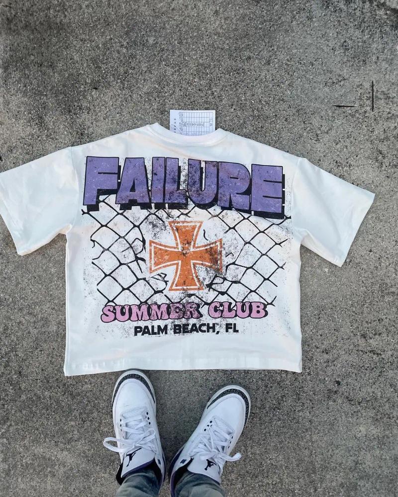 Womens T Shirts Y2k Casual Haruku Vintage Letter Print Pattern Oversized T-Shirts Korean Fashion Women Simple Tops Gothic Punk Clothing