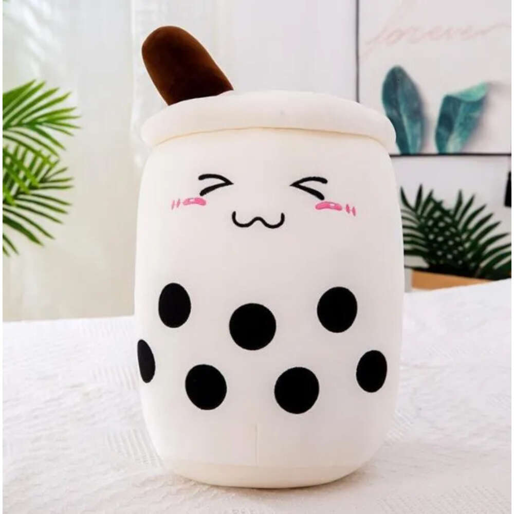 Pearl 24Cm Cup Shape Cute Stuffed Kawaii Peluch Bubble Cartoon Milk Tea Boba Plushie Plush Toy Cpa2741 Jn21