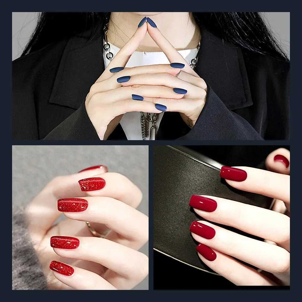 Nail Art Kits MOSKANY professional nail set with UV LED light and nail drill Soak Off nail polish set for operating tool set T240510