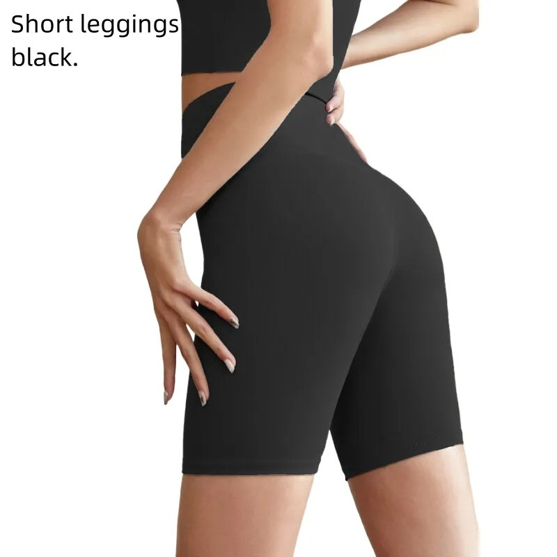2024 Yoga leggings Women Shorts Cropped Outfits Lady Sports Ladies Pants Exercise Fiess Wear Girls Running Leggings gym slim fit align pants