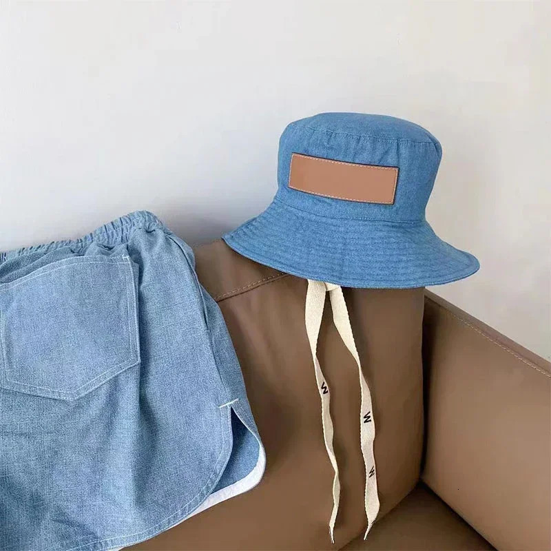 Canvas Bucket Hat Fashion Trend Lace Fisherman Hat Mens and Womens Summer Outdoor Leisure Sunset Hat Beach Hat YF0592 240423bj