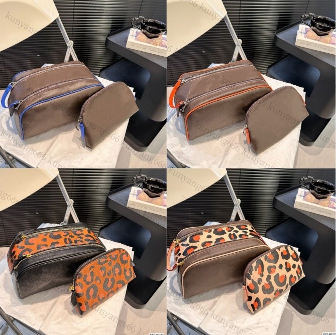 Two piece set Travel Bag Toilet Bag for Men Designer Women Wash Bag Large Capacity Cosmetic Bags Makeup Toiletry Pouch Make up Bag