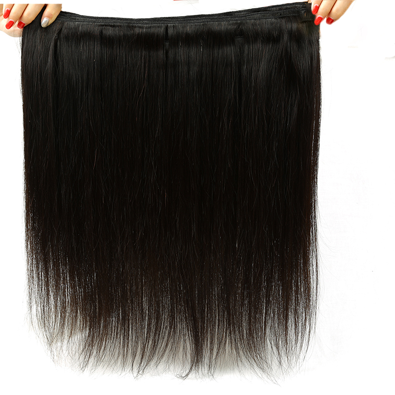 Brazilian Straight Virgin Hiar 4 Bundles 100% Unprocessed Brazilian Human Hair Weaves Brazilian Virgin Hair Straight Dyeable Can be dyed and permed wh
