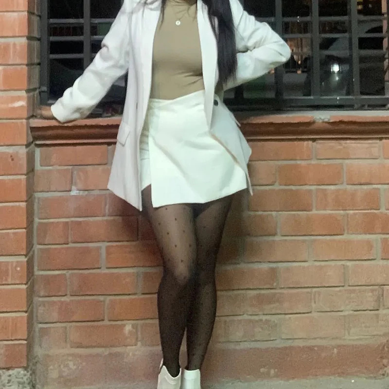 HXAO Black Short Solid Asymmetric High Waist Shorts Skirt Side Zipper Mini Summer Woman Ladies Skorts Mujer 240510