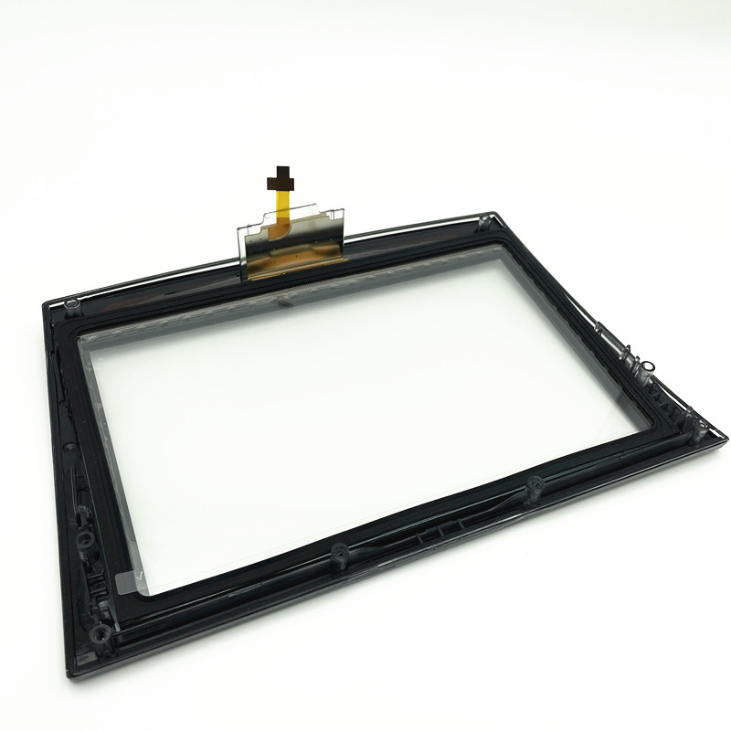 Free Express 100%Original new OEM Factory touch screen use for Cadillac car DVD GPS navigation LCD panel Cadillac touch display digitizer