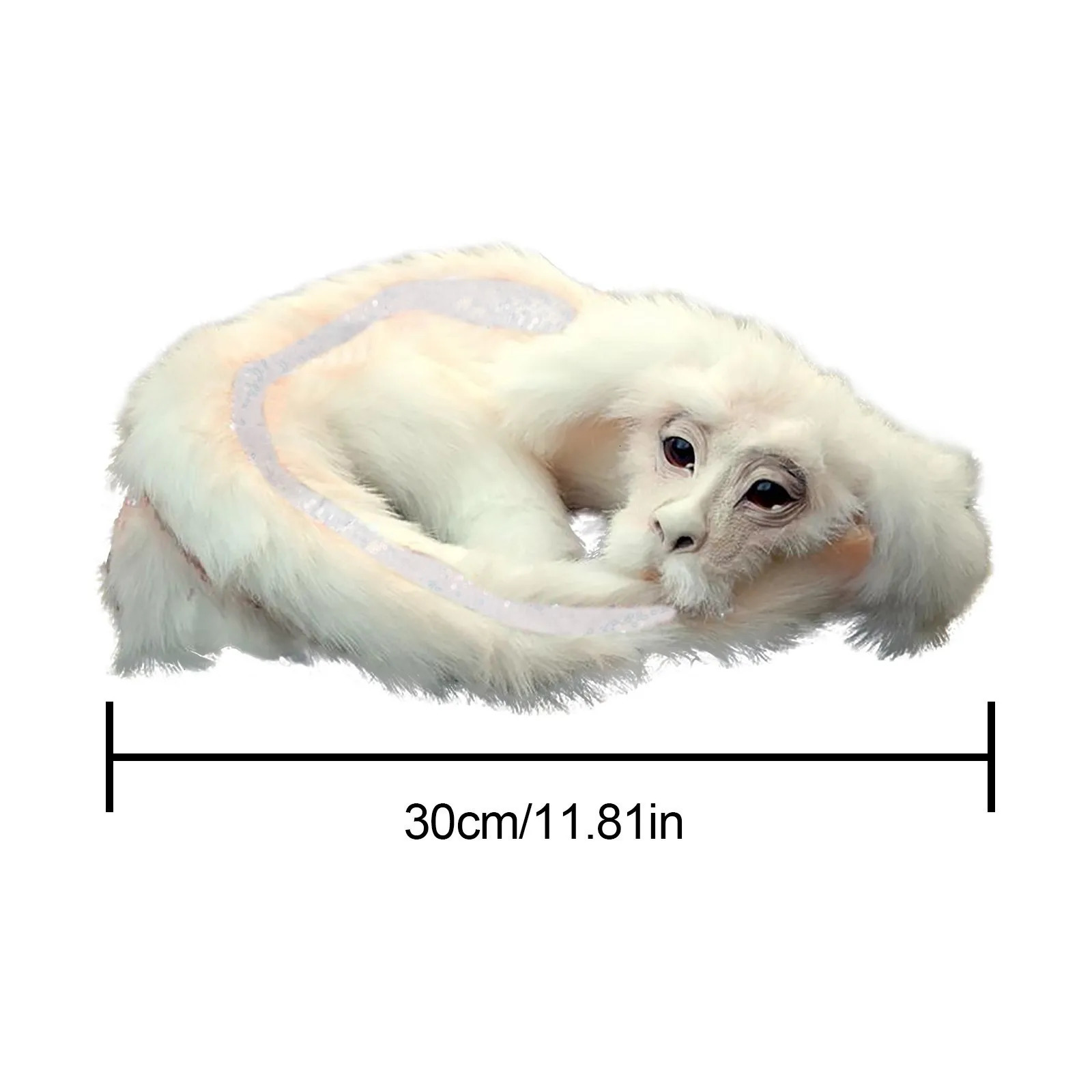 Funny Present Plush Doll Worm From Labyrinths Falkor From The Neverending Story Fuchur Hand-Made Baby From Labyrinths Toy 240511 - view 4