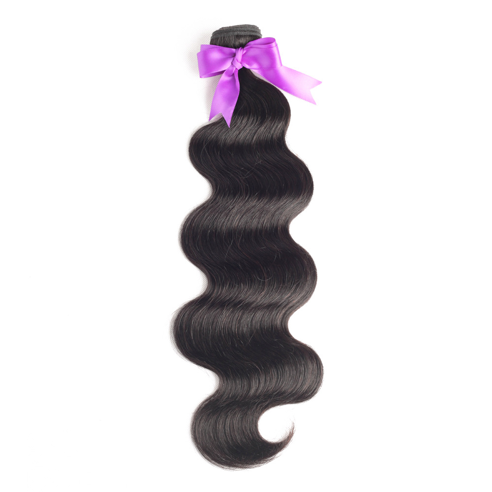 Real human hair Wefts hair styling hair extension body wave human hair weaves