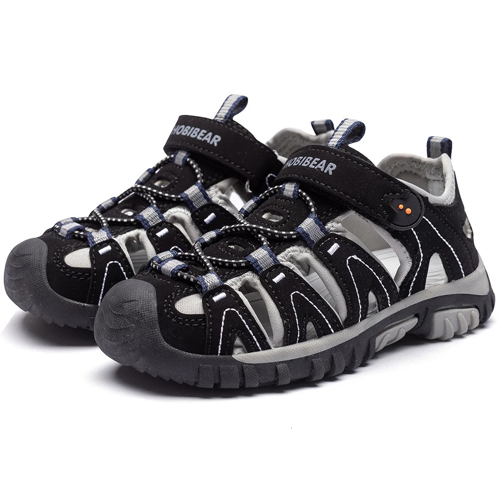 HOBIBEAR Boys Girls Sport Water Sandals ClosedToe OutdoorToddlerLittle KidBig Kid 240509