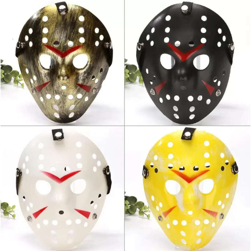 Jason Voorhees Mask Masquerade Friday Mas The 13Th Horror Movie Hockey Scary Halloween Costume Cosplay Plastic Party Fy2931 Ss1230